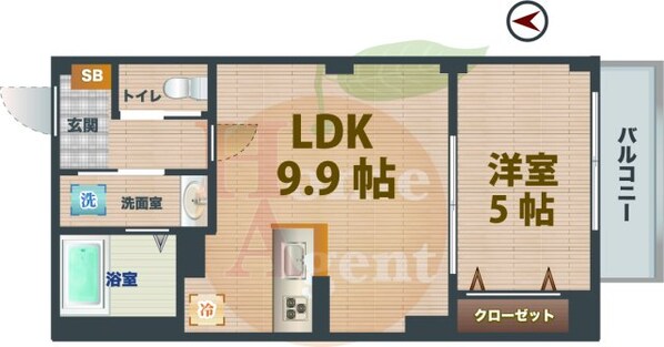 井荻駅 徒歩4分 1階の物件間取画像